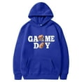 thumbnail image 4 of VBARHMQRT Oversized Sweatshirt Men Rugby Printed Pocket Drawstring Hooded Sweatshirt Casual Loose Comfortable Trendy Business Sweatshirt, 4 of 4