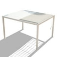 thumbnail image 6 of Kozyard Elizabeth Outdoor Louvered Pergola Sun Shade Aluminum Pergola Rainproof Gazebo with Adjustable Roof for Outdoor Deck Patio Garden Yard (10' x 12'), 6 of 9
