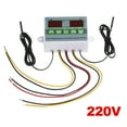 thumbnail image 1 of Microcomputer Intelligent Digital Temperature Controller with Dual Display ZFX-ST3012 220V/1500W Electric Thermostat Temperature Control Switch, 1 of 8