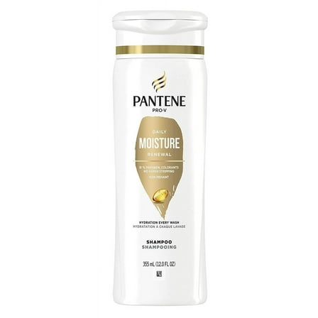 Pantene Shampoo Daily Moisture Renewal 12oz (Pack of 2)