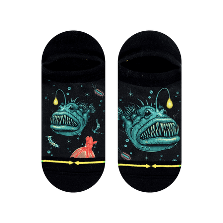 

Umijoo Angler Fish No Show Socks