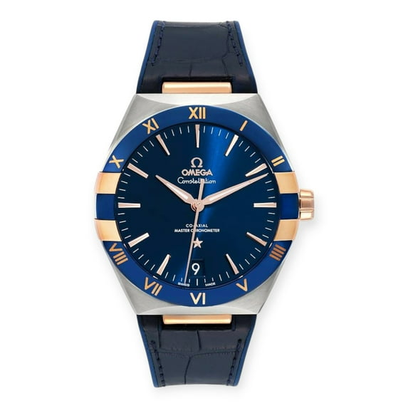 Pre-Owned Omega Constellation 41mm 131.23.41.21.03.001 Steel Rose Gold Mens Watch