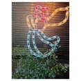 17.3" Lighted Angel Christmas Window Silhouette Decoration