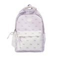 thumbnail image 4 of HJYCHN Backpack for Boys Dotted Bow Print Daypack with Multi Pockets Back to School Supplies for Kids Girls Backpack Purple, 4 of 5