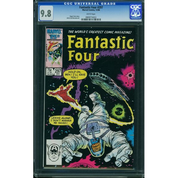 Fantastic Four #297 - CGC 9.8 Comic Book
