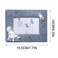 thumbnail image 3 of Hovmgk Astronaut Figurine Photo Frame, Creative Spaceman Table Photo Display, Fun Birthday Party Décor, Durable & Practical Picture Frame for Kids & Space Enthusiasts, Perfect Gift Choice, 3 of 6