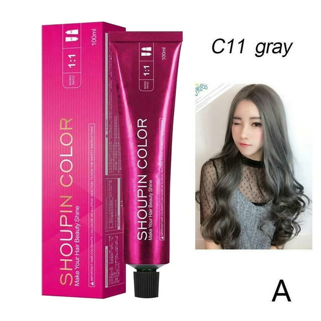 WIFKLSIIPG Hair Coloring Shampoo Mild Safe Hair Dyeing Shampoo for All Hairs