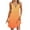 Orange, variant on THDHVS Dresses for Women,Women's Dresses,Women Summer Solid Color Casual Slim Suspender with Adjustable Buckle V-neck Jumpsuit Long Skirt Blue S