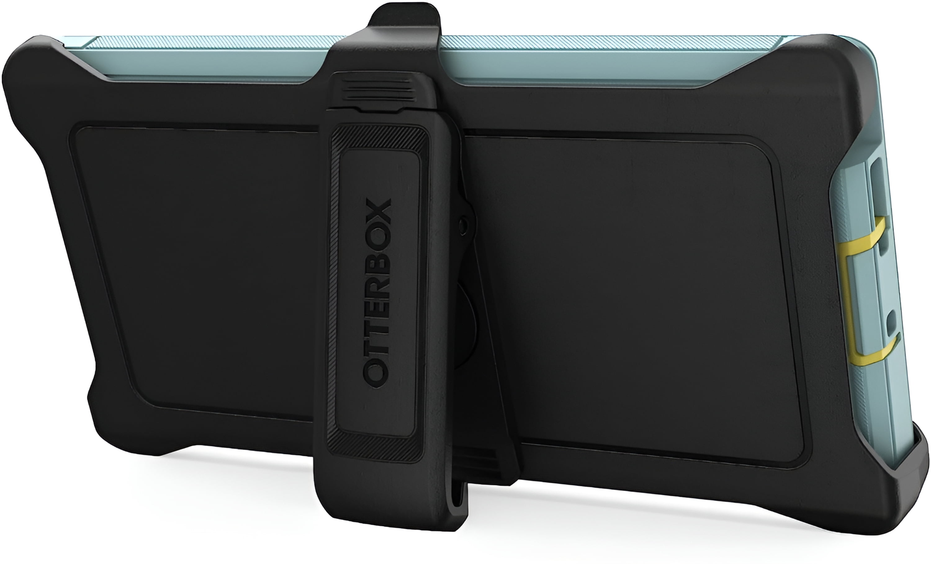 OtterBox Defender Series Durable Protective Cell Phone Case for Samsung Galaxy S23 Ultra, Blue & Yellow