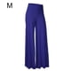 thumbnail image 1 of Pantalones Pantalones de yoga de cintura alta Pantalones de mujer de pierna ancha Ropa deportiva, Azul, M seitruly AP002098-23, 1 of 5