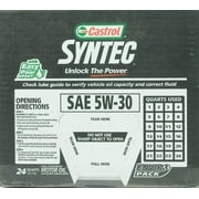Castrol EDGE 5W-30 Advanced Full Synthetic Motor Oil, e-pack - offer valid for in store oil change only
