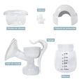 thumbnail image 4 of KIDDOS, Sacaleches Manual Portátil con Diseño Ergonómico, Extractor de Leche Eficiente para Lactancia - Compacto y Fácil de Usar Color Blanco, 4 of 7