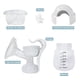 thumbnail image 4 of KIDDOS, Sacaleches Manual Portátil con Diseño Ergonómico, Extractor de Leche Eficiente para Lactancia - Compacto y Fácil de Usar Color Blanco, 4 of 7