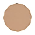 thumbnail image 4 of Kate and Laurel Rahfy Boho Scalloped Round Rattan Mirror, 26 Inch Diameter, Natural Wood, Decorative Round Wavy Mirror with Authentic Rattan Frame for Boho Wall Decor, 4 of 8