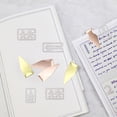 thumbnail image 5 of 1bag 2 boxes Book Darts Thin Stainless Steel Mini Bookmarks 100 Pieces Metal Bookmarks Mixed Shapes for Reading Page Mark, 5 of 5