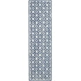 thumbnail image 3 of Nourison Home Modern Geometric Blue 2'3" x 8' Area Rug, (2' x 8'), 3 of 9