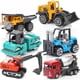 thumbnail image 1 of Mini vehículos de construcción, coche de juguete, juego de camión excavadora de aleación para niños, pequeño regalo colorido para niños de 3 años en adelante, 1 of 7