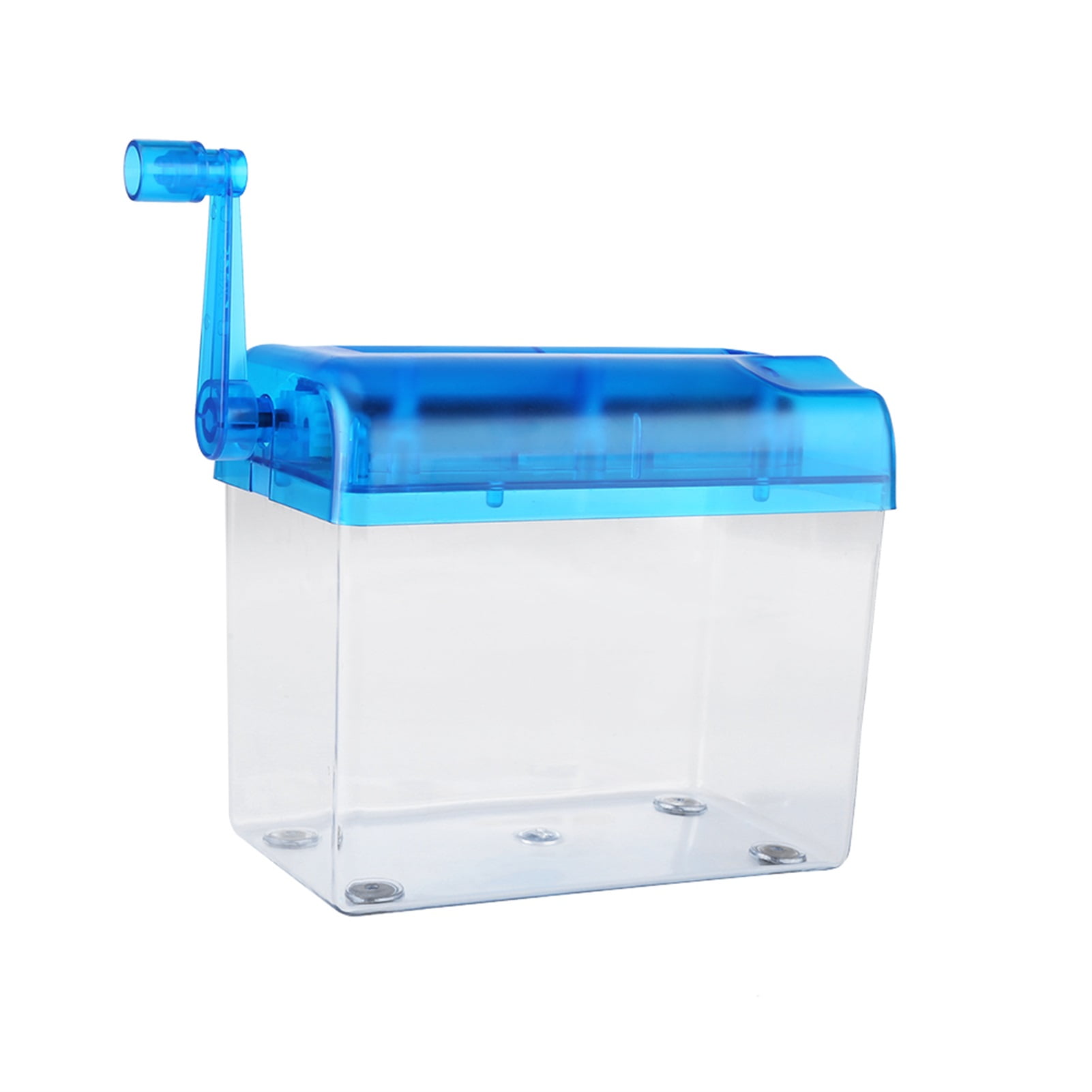 Manual Shredder,A6 Portable Mini Manual File Shredder Hand Crank Shredder Built to Last