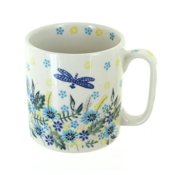 Blue Rose Polish Pottery Alyssa Coffee Mug