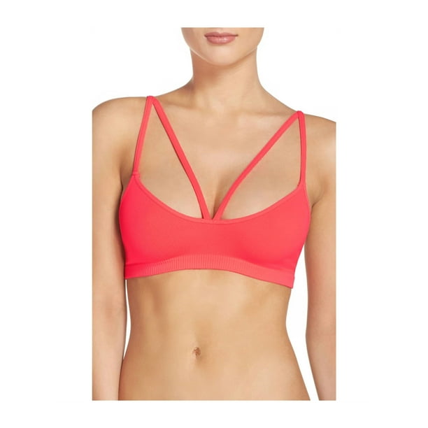 Free People Womens Keira Seamless Bralette coral XS/S