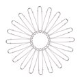 thumbnail image 4 of DEEPCRAFF 20 Pcs Épingles de Sûreté Blanches Grandes Nickel Robuste pour Couture Rembourrage Couvertures et Artisanat, 4 of 8
