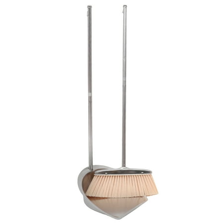LITINKIMI Broom with Dustpan for Sweeping Dirt Broom and Dustpan Set Multi Color 1 Set