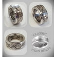 thumbnail image 4 of Morgan Silver Dollar Coin 1896 Design Ring, Morgan Dollar Ring - Morgan Silver Dollar Coin Design Ring - Coin Ring American Coin Rings for Men Women Dollar Coin 1896 Rings Fashion Coin Ring, 4 of 5