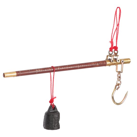 BESTYASH Chinese Style Copper Scale with Weights Compact Lightweight Home Decor Accurate