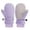 Purple, variant on Kids Mittens Winter Unisex Toddler Baby Winter Snow Mittens Solid Color Warm Thermal Ski Gloves Soft Cold Weather Outdoor Play Handwear for Kids Mittens for Girls Black 4 Years-12 Years