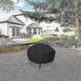 thumbnail image 4 of Bazhou Fire Pit Cover, 85*40cm Round Patio Fire Pit Cover, Fire Pit Cover Waterproof Windproof Anti-, 4 of 4