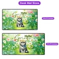thumbnail image 5 of Scottish Fold Hello Spring Time Flower Floral Nature Desk Mat Full Keyboard Mouse Pad Cat Lover Kitten Owner Gifts Large Mousepad - 02031, 5 of 5