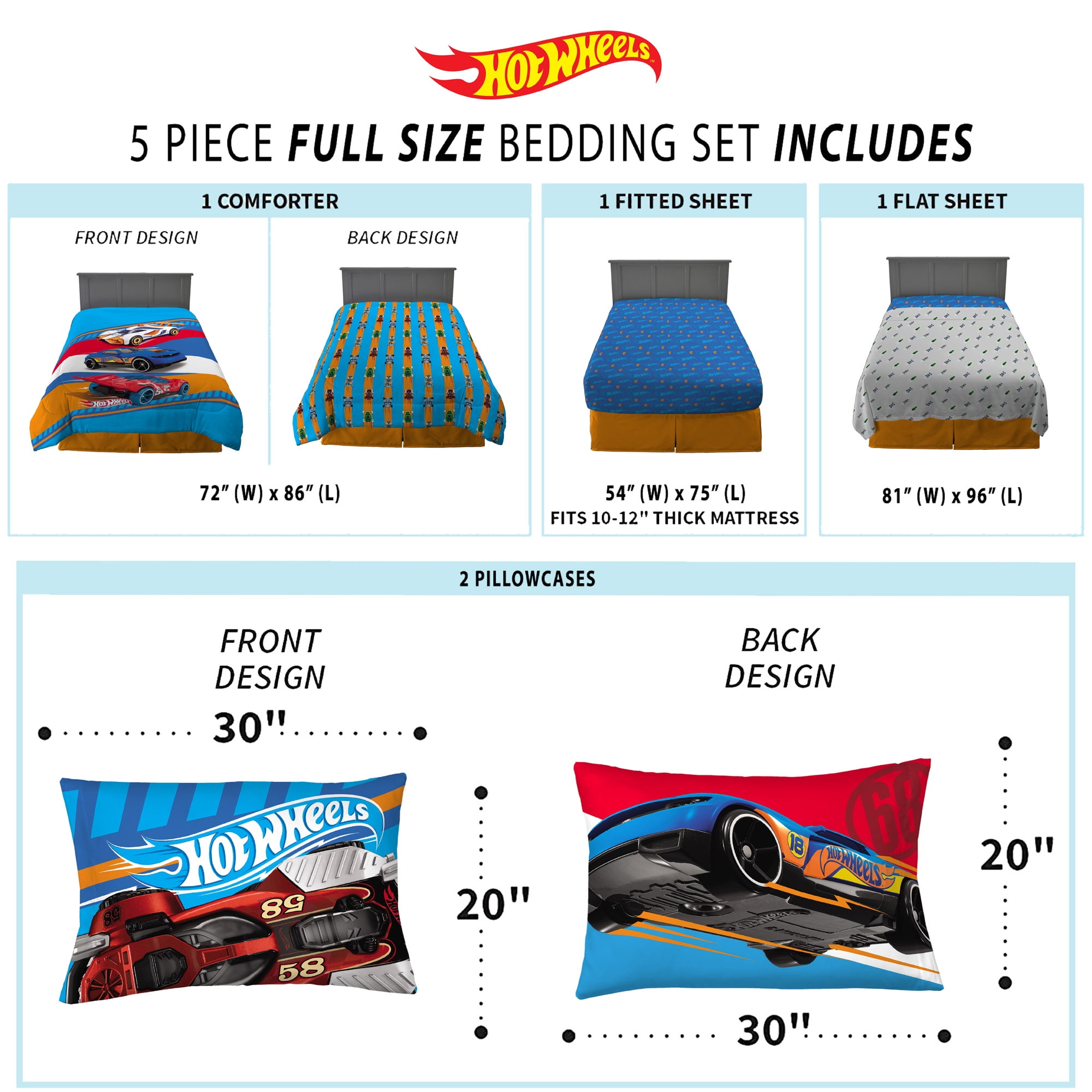 Hot wheels bed in a bag twin deals