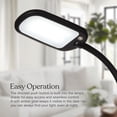 thumbnail image 5 of Brightech LitespanSlim 55 in. Black LED Floor Lamp with Adjustable Gooseneck, 5 of 12
