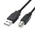 thumbnail image 1 of Cable de impresora de 10 pies a computadora Cable de escáner de impresora USB Cable de impresora USB de alta velocidad Zhivalor CZDZ-HQ150, 1 of 6