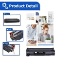 thumbnail image 5 of A AZTECH 83A 83X Toner Cartridge Compatible for 83A CF283A CF283X LaserJet Pro MFP M127fw M127fn M225dn M225dw LaserJet Pro M201dw M201n Printer (Black, 2-Pack), 5 of 6
