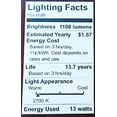 thumbnail image 3 of (case of 4) GE relax LED A19 , 75 watt equivalent uses only 13 watts, 1100 lumens, High Definition Light, Comfortable soft white light, medium base, Dimmable LED Light bub, 3 of 3