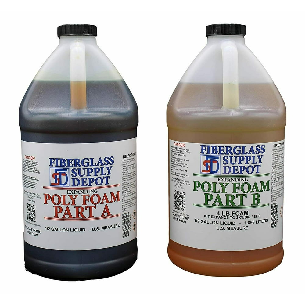 Fiberglass Supply Depot 4 Lb. Density Expanding Foam Kit 2 Part Closed