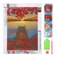 thumbnail image 4 of FLAMEEN Diamonds Embroidery Craft, Hand‑made Diamonds Painting Kit, Office For Bedroom Coffee Shop Living Room, 4 of 8