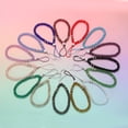 thumbnail image 4 of 3Pcs Cinta Brillante de Cristal, Lanyard de Cuentas de Cristal de 18mm(0.7") para Mujeres, Tarjeta de Identificación, Llaves (Azul Oscuro), 4 of 6