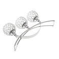 thumbnail image 3 of Juego de 2 Piezas Candelero Titular de Sostenedor Bling Tealight Adorno Boda Sunnimix Candelero votivo, 3 of 8