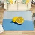 thumbnail image 1 of 2x3 Rug, Lemon Door Mat Washable Non Slip Soft for Entryway, Fruit Rug, Summer Carpet, Lemon Home Decor & Gifts, 1 of 7