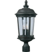 Maxim Dover DC Three Light 25-Inch Outdoor Post Light - Bronze - 3022CDBZ