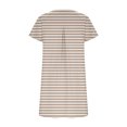 thumbnail image 4 of QLEICOM Women's Summer Casual Tshirt Dresses O Neck Short Sleeve Loose Dress Sundress with Pockets Khaki A XL, US Size: 10, 4 of 4