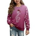 thumbnail image 1 of MIASHUI Chandail Décontracté pour Filles, Durable, Léger, Confortable pour Toutes les Saisons, Rose, 13-14 Ans, 1 of 4