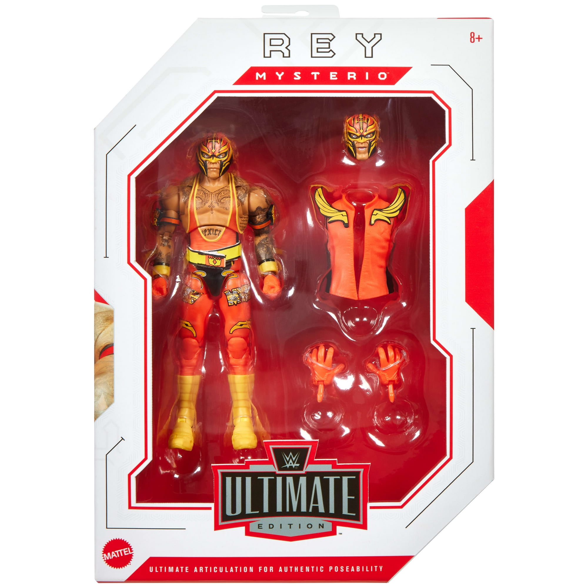 WWE Ultimate Edition Rey Mysterio Action Figure & Accessories Set