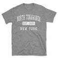 thumbnail image 1 of North Tonawanda New York Classic Established Men's Cotton T-Shirt, 1 of 1
