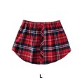 thumbnail image 4 of Sonducket Extensor de camisa Blusa con cola Dobladillo desmontable Accesorios ajustables Dobladillo Vestidos rojo L, 4 of 6