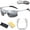 Silver, variant on Photochromic Sunglasses with Anti-Glare Polarized Lens, Day & Night Driving Golf Uv400 Protection Z87 Safety Eyewear