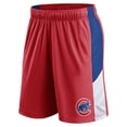 thumbnail image 2 of Men's Fanatics Red Chicago Cubs Primary Logo Shorts, 2 of 3