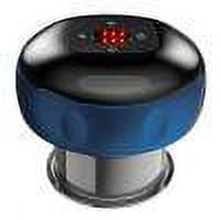 Dispositif de Ventouses sous Vide 6 Vitesses Masseur Corporel Électrique (Rouge)